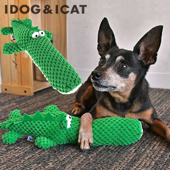 iDog＆iCat本店】iDog ワニ 鳴き笛入り アイドッグ-犬猫ペット用品通販