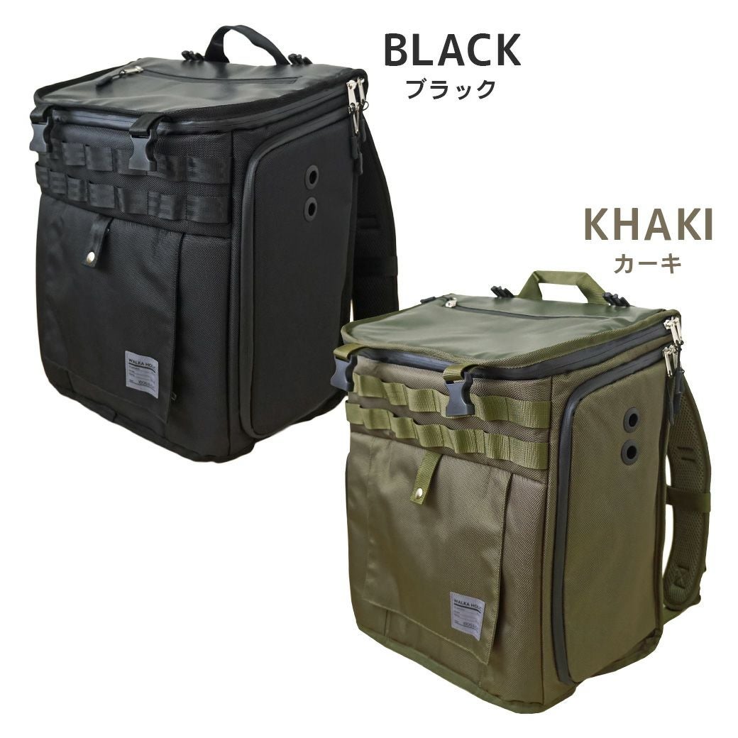 IDOG&ICAT WALKA HOLIC スクエアバックパック アイドッグ iDog＆iCat本店】IDOG&ICAT WALKA HOLIC スクエアバックパック アイ