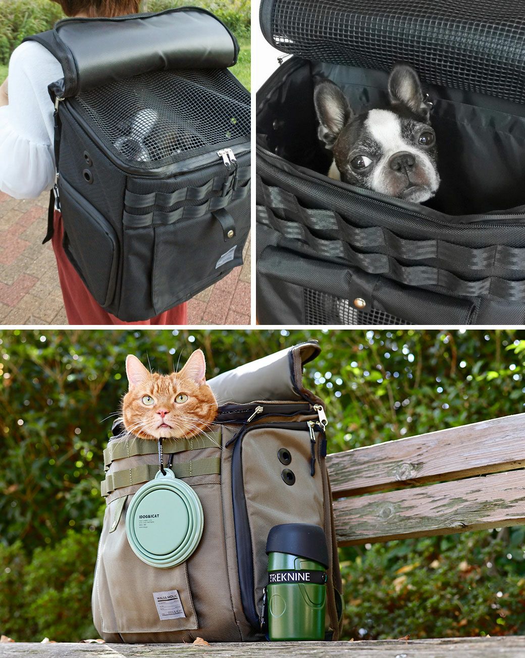 IDOG&ICAT WALKA HOLIC スクエアバックパック 値引き交渉可 卸売