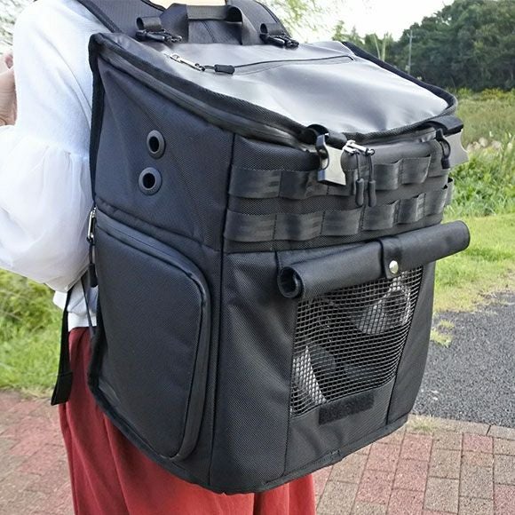 iDog＆iCat本店】IDOG&ICAT WALKA HOLIC スクエアバックパック アイ