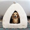ミニチュアダックス3.8kg(首27/胴38/丈31cm)のクムちゃんはオフホワイトを使用