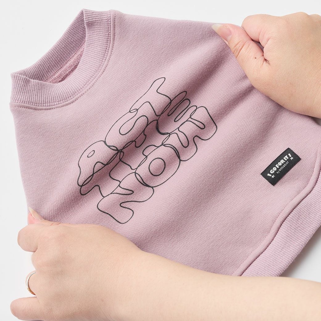 伸縮性のあるあったかい裏起毛素材