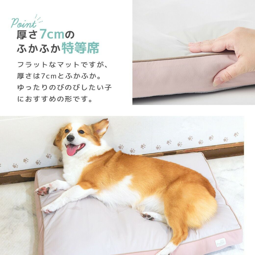 IDOG&ICAT クッションベッド 接触冷感 抗菌 防臭 アイドッグ-犬猫用品