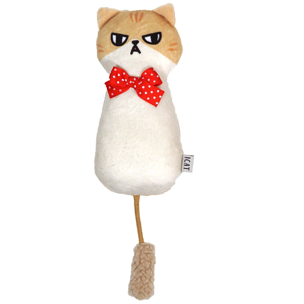 iCat ケリケリおこニャン キャットニップとカシャカシャ入り アイ