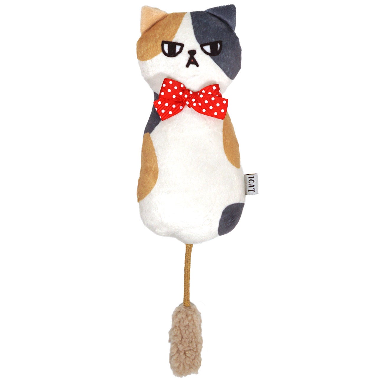 iCat ケリケリおこニャン キャットニップとカシャカシャ入り アイ