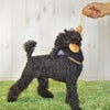 【 犬 おもちゃ 】iDog のびのびなっとう 鈴とカシャカシャと鳴き笛入り アイドッグ
