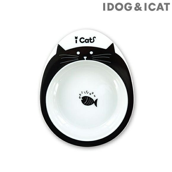 iDog＆iCat本店】IDOG&ICAT ドゥーエッグフードボウル浅皿 キャット