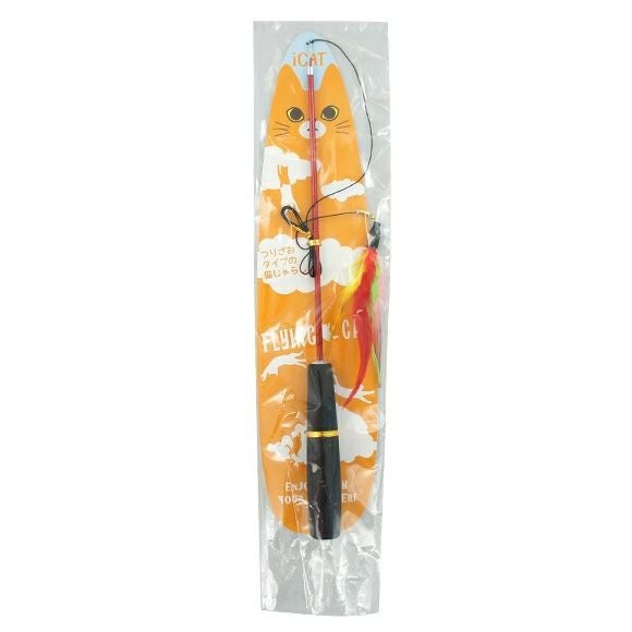 iDog＆iCat本店】iCat FLYING CAT 釣りざお猫じゃらし カラフル