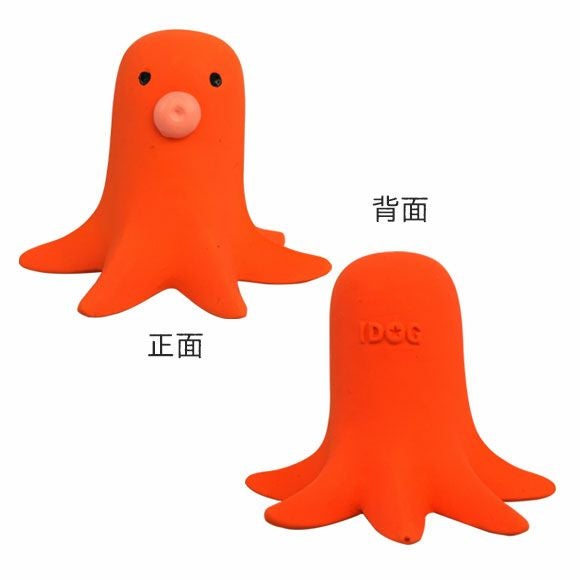 仲良しタコさんset iDog TOY ラテックスTOY タコさんウィンナー IDOG&ICAT|犬 おもちゃ
