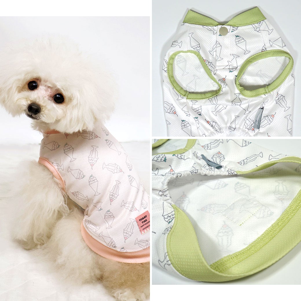 毛が付きにくくお手入れしやすいメッシュ素材