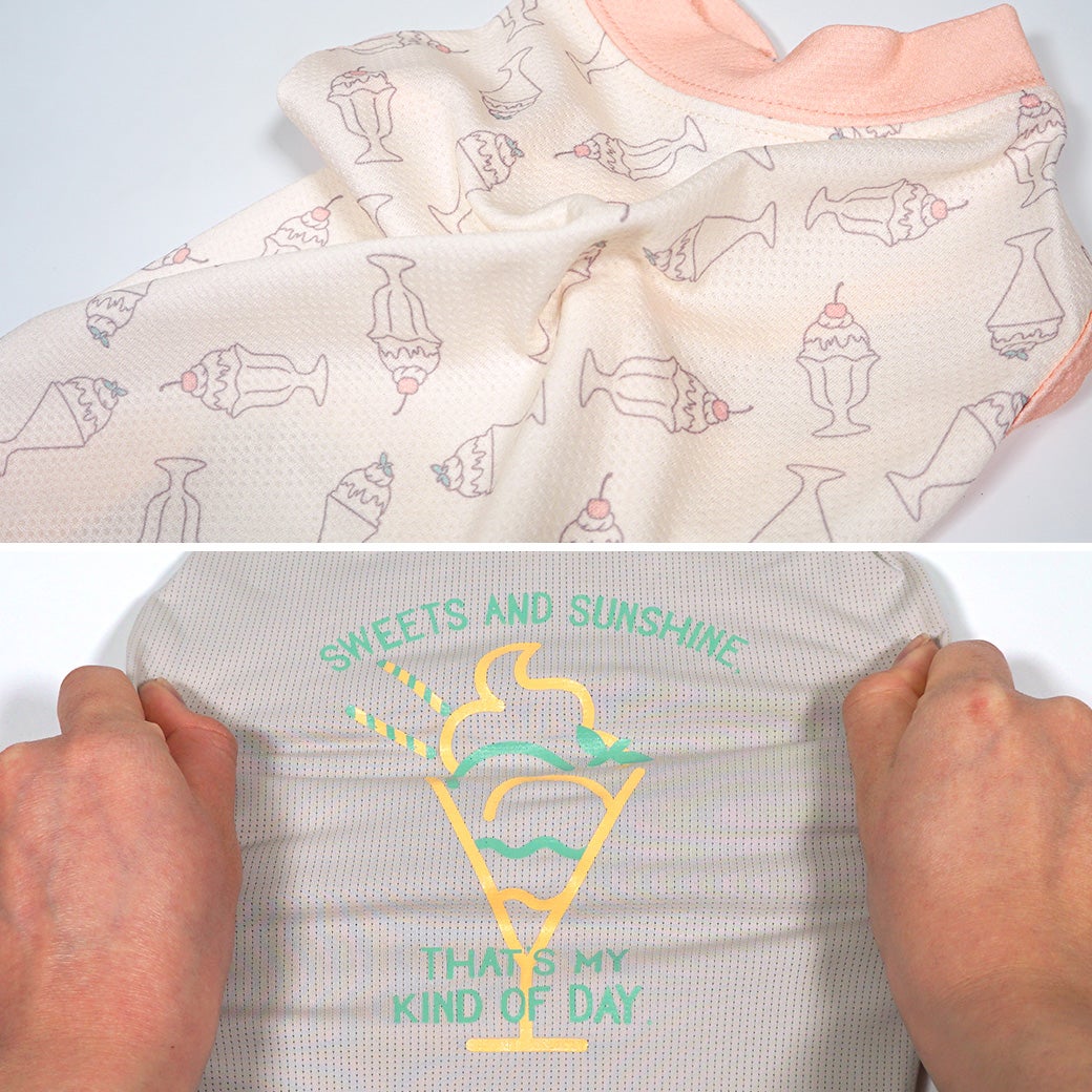 動きやすい工夫がいっぱいのクールウェア