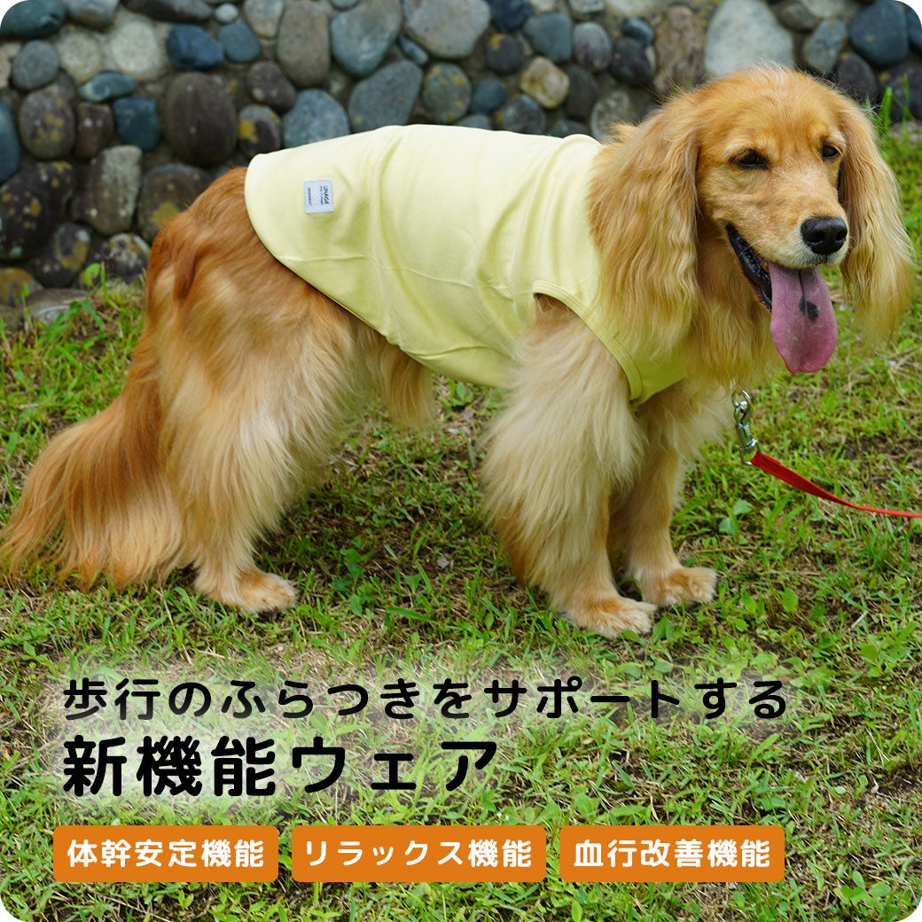 iDogUNAGE中大型犬用ウェルネスウェアインナータンクアイドッグ。