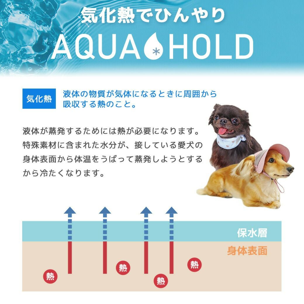 IDOG&ICATAQUAHOLDひんやりシュシュアイドッグ