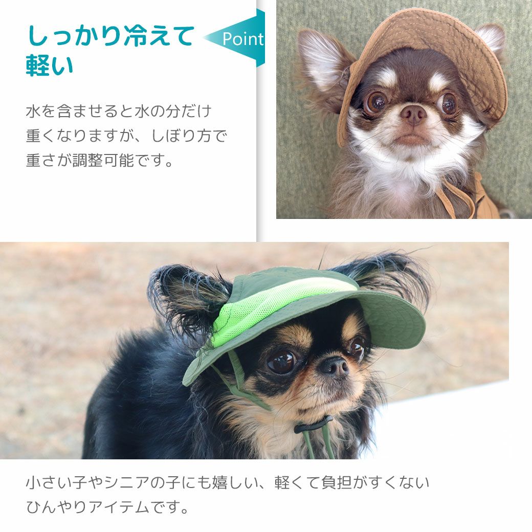iDog AQUA HOLD ひんやりアクティブハット アイドッグ-犬猫用品通販