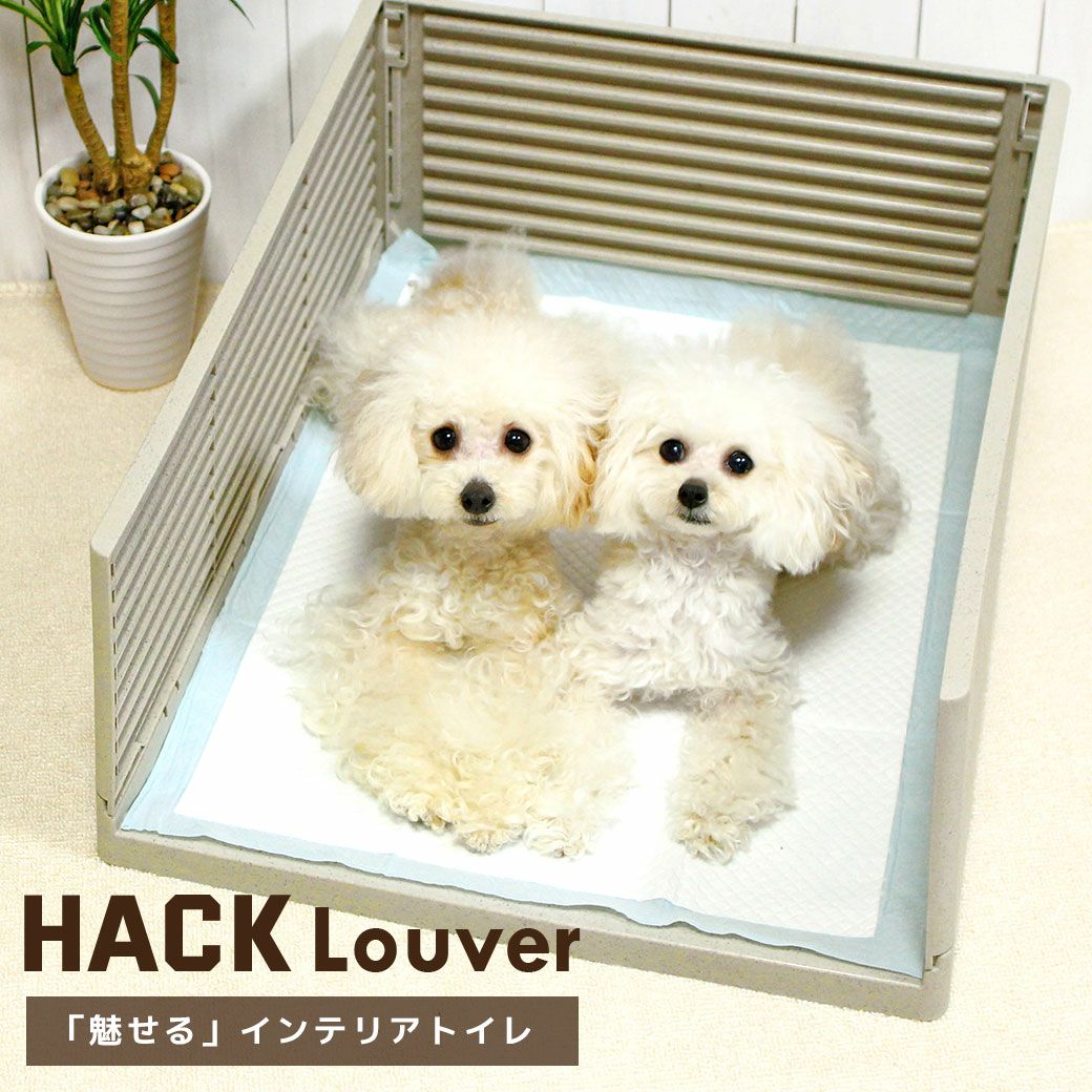 iDog HACK 愛犬のためのインテリアトイレ ΞLOUVER