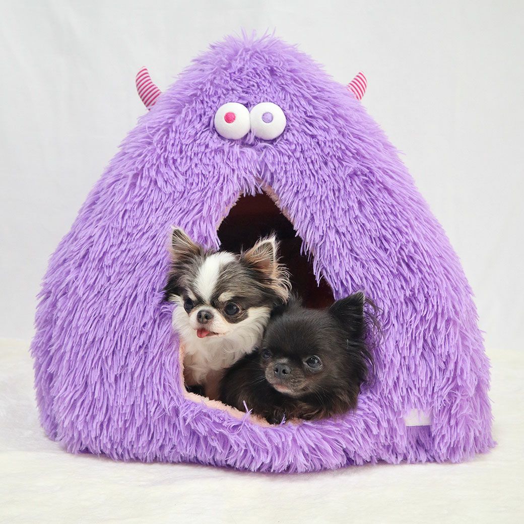an/eddy 一点物 BIG SIZE ニットクッション アンエディ 限定 IDOG&ICAT iDog Monster おやすみモンスターテントベッド アイドッグ