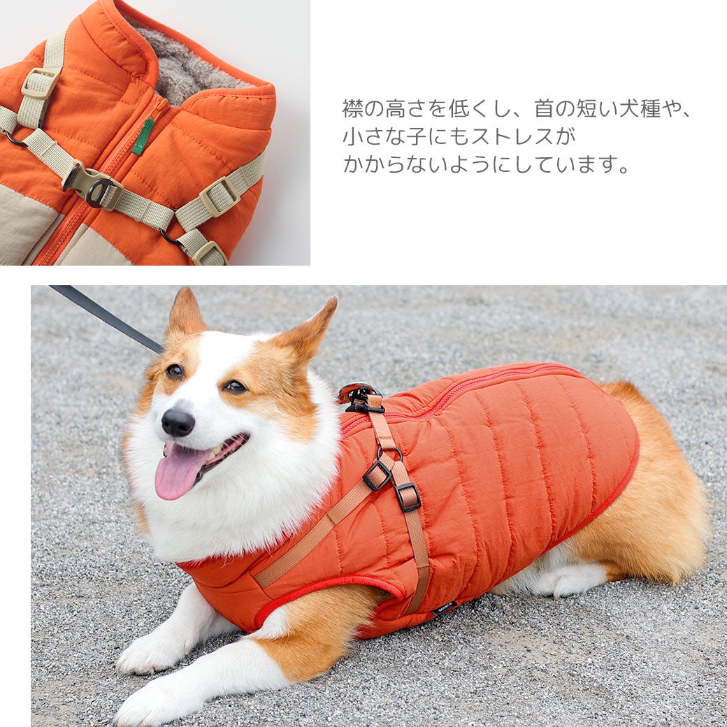 細かい所までしっかりこだわった防寒ハーネス