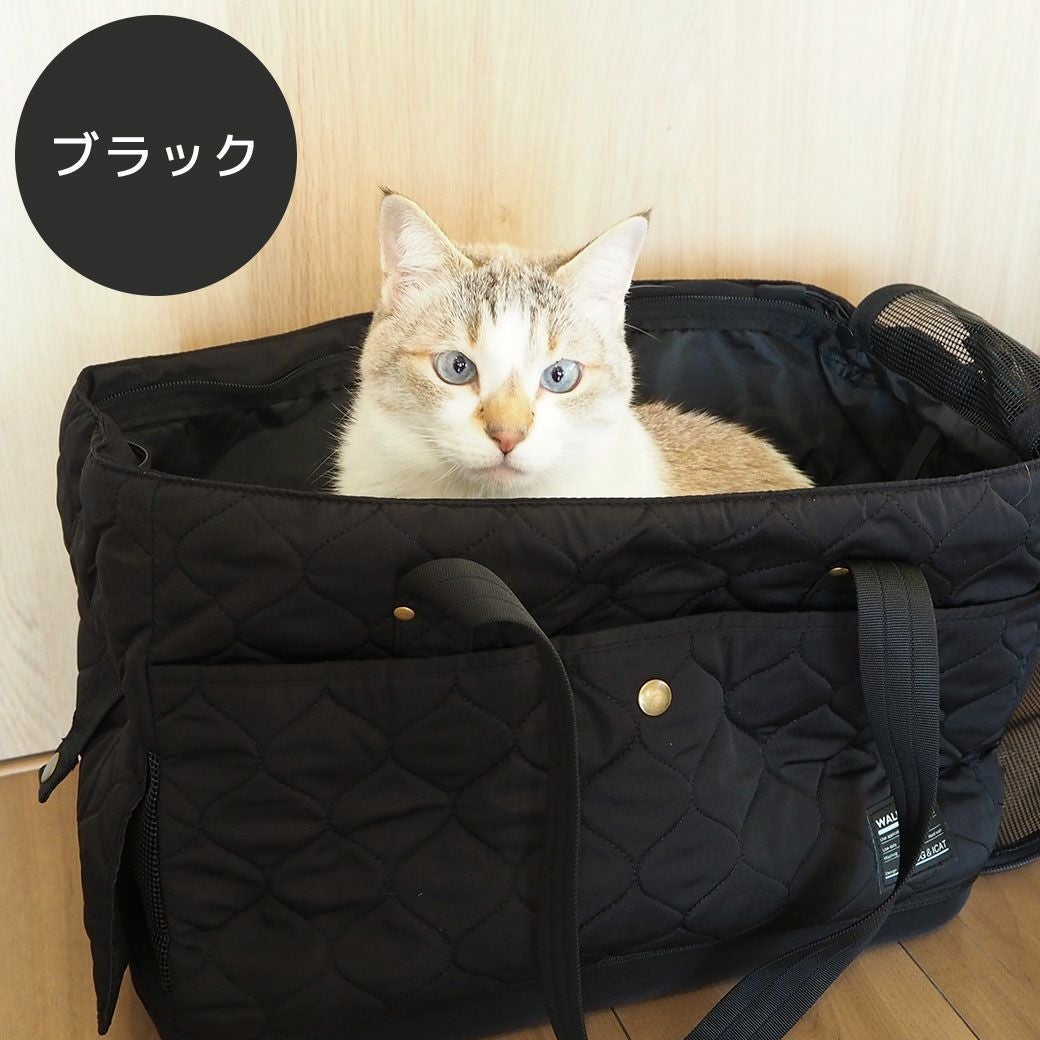 IDOG&ICAT WALKA HOLIC セミハードボトム トートキャリーバッグ