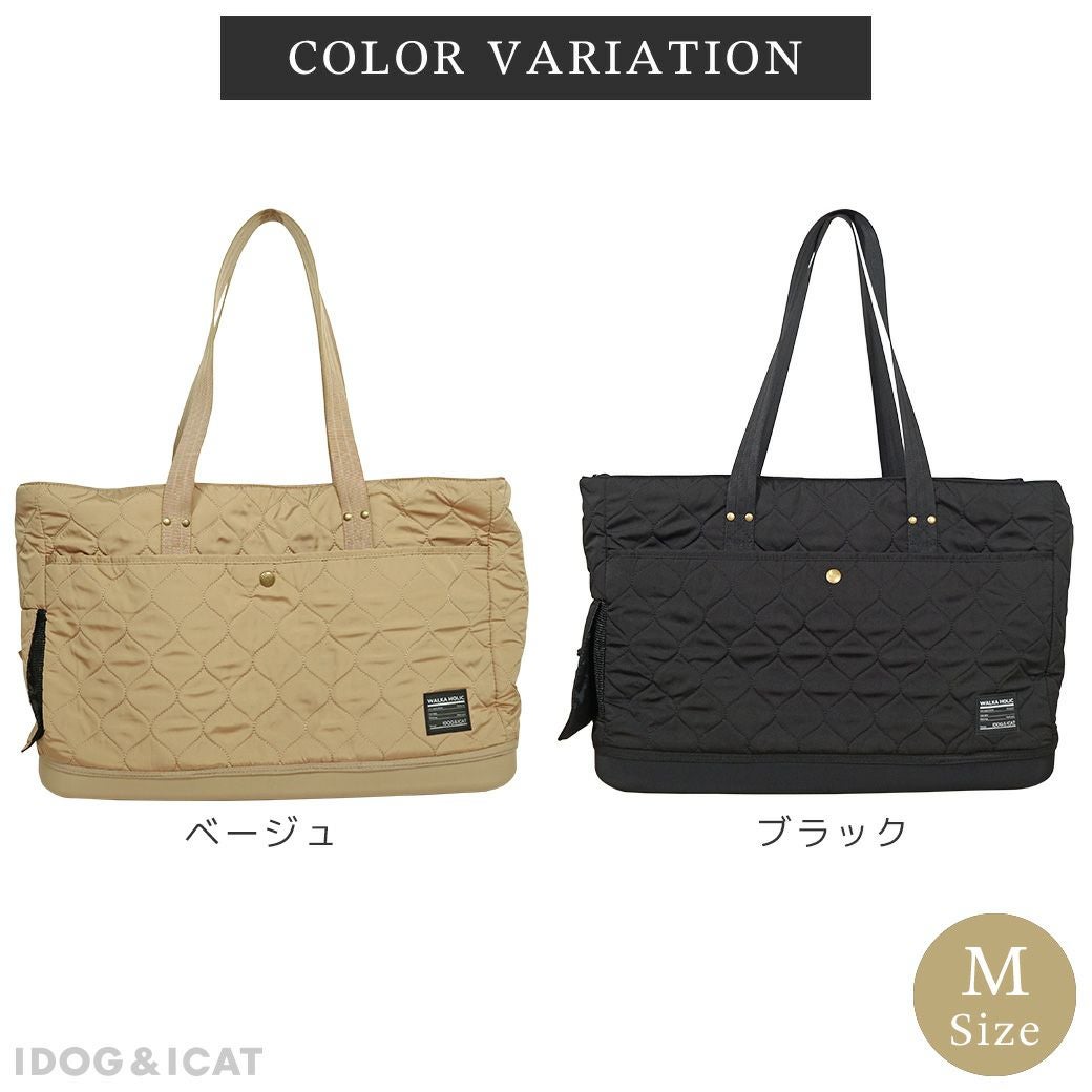 IDOG&ICAT WALKA HOLIC セミハードボトム トートキャリーバッグ IDOG&ICAT WALKA HOLIC セミハードボトム トートキャリーバッグ