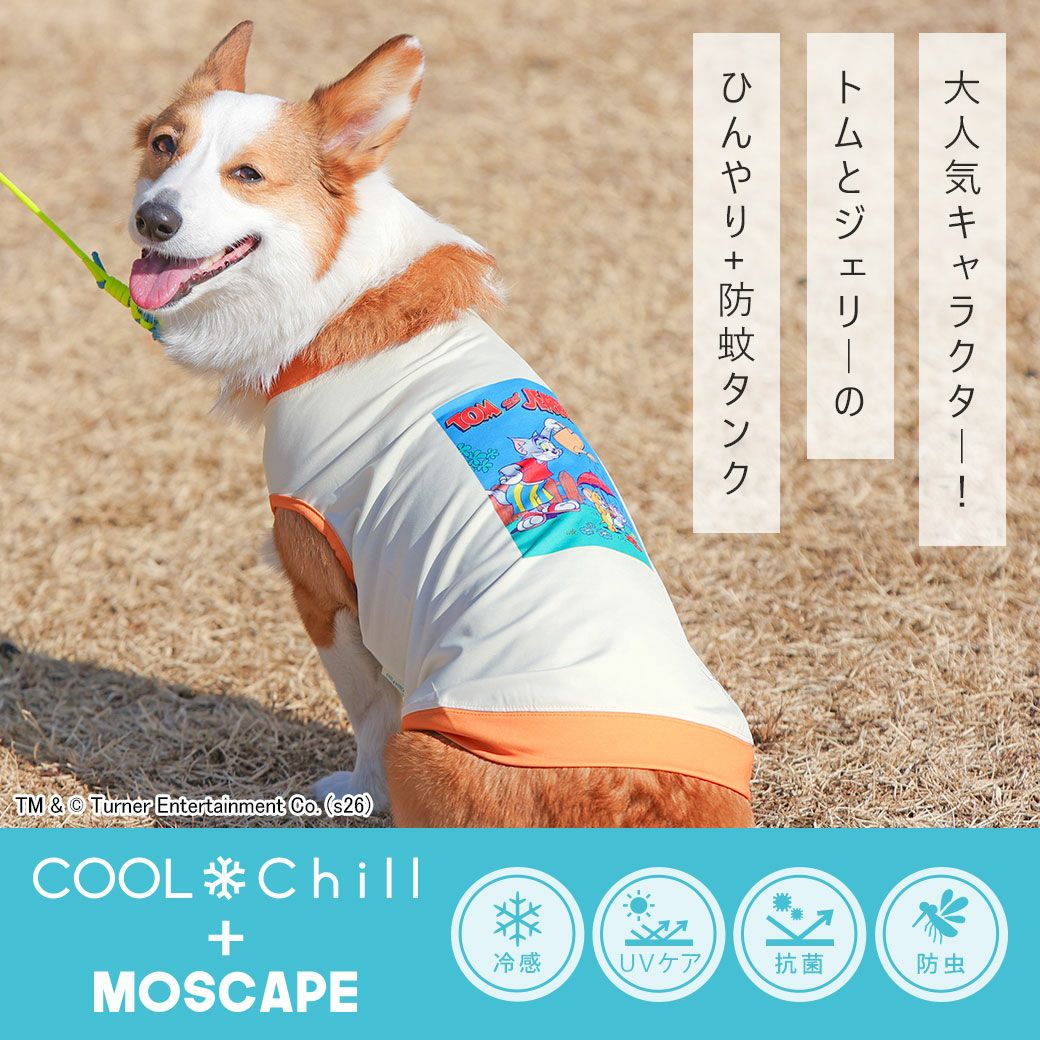 iDog COOL Chill+MOSCAPE TOM and JERRY ポップアートタンク 接触