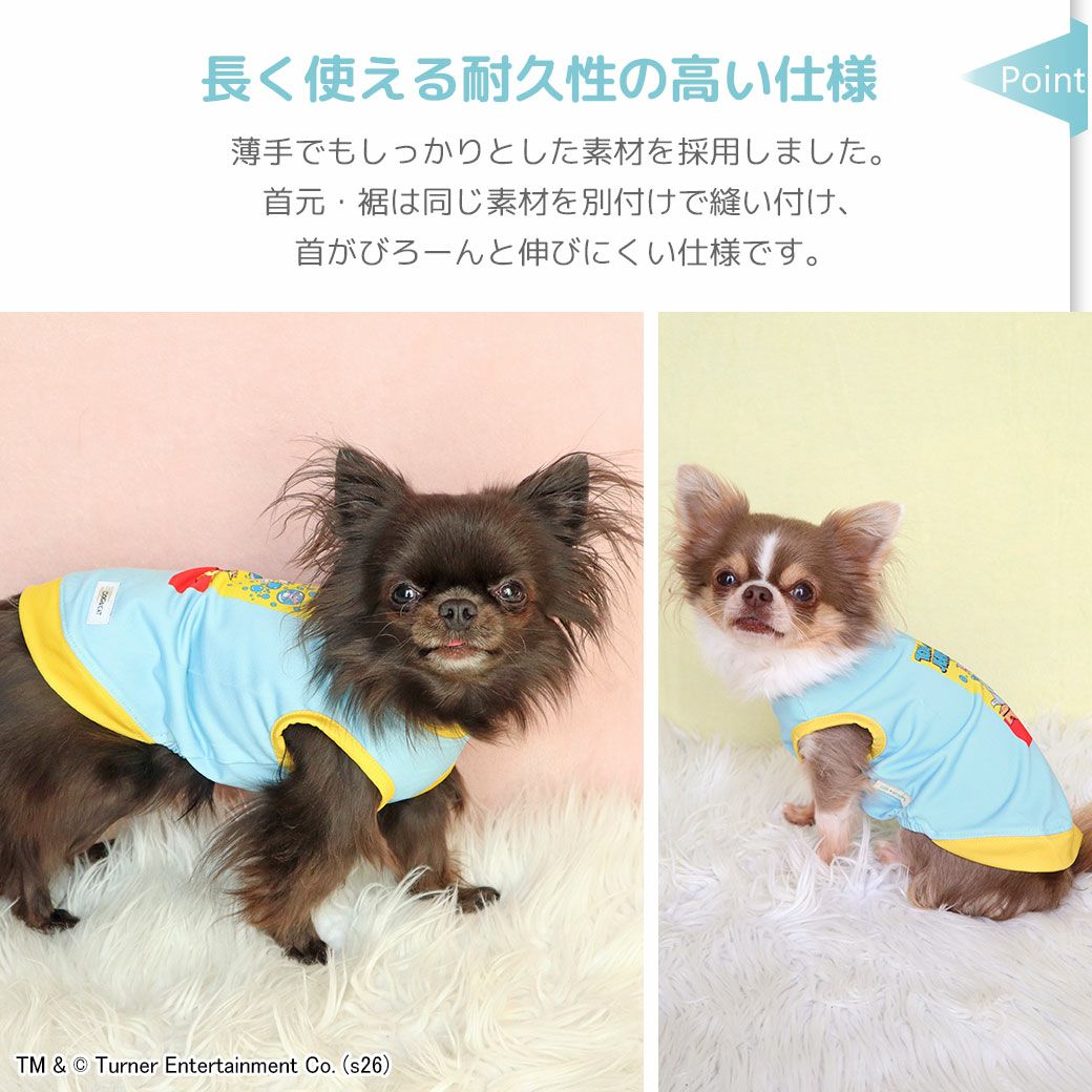 iDog COOL Chill+MOSCAPE TOM and JERRY ポップアートタンク 接触