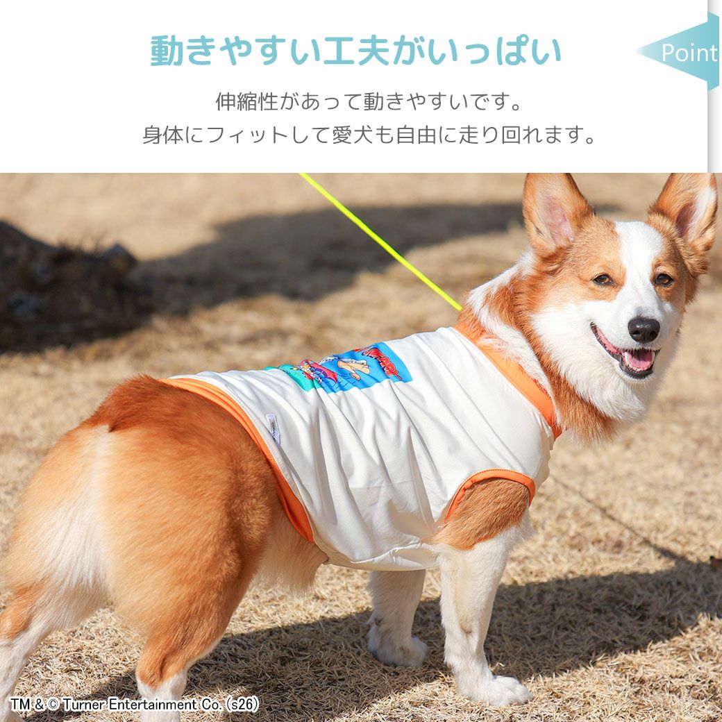 iDog COOL Chill+MOSCAPE TOM and JERRY ポップアートタンク 接触
