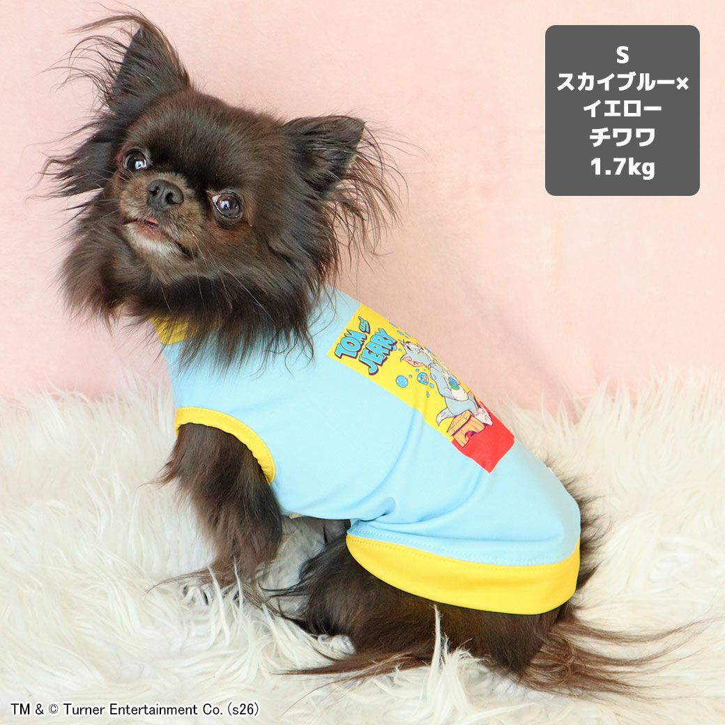 iDog COOL Chill+MOSCAPE TOM and JERRY ポップアートタンク 接触