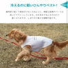 水を含ませてしぼり方で重さが調整可能です。軽くて負担がすくないひんやりアイテムです。※当社比