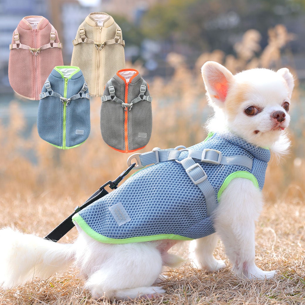 犬の上着　1枚2000円！ はっぴーDOG 犬 服 犬服 いぬ 犬の服 ジャケット ハーネス付き コート