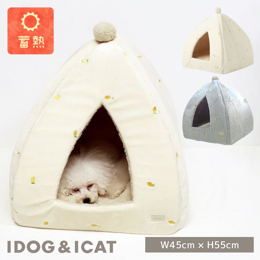 IDOG&ICATiDogfleurフルーツテントベッド蓄熱アイドッグ