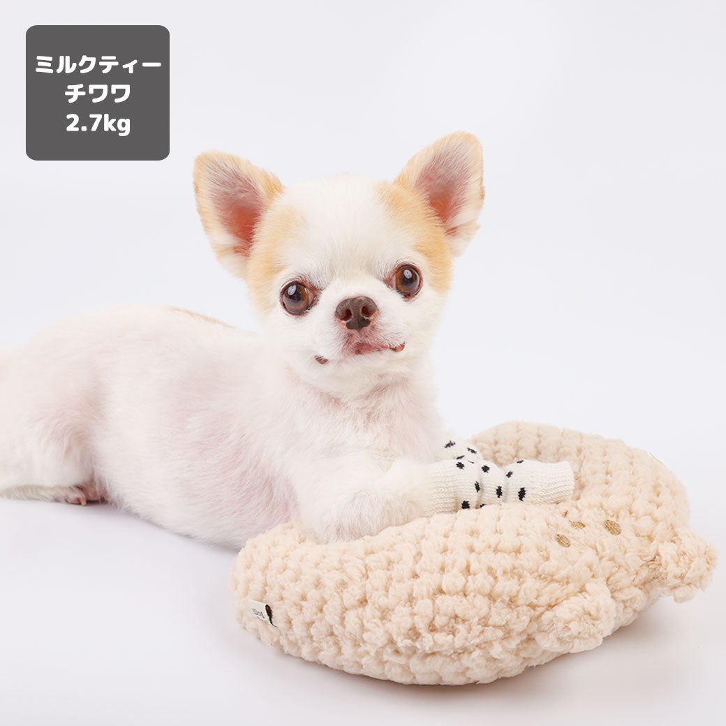 チワワ2.7kg(首22/胴36/丈26cm)の涼央くんはミルクティーを使用