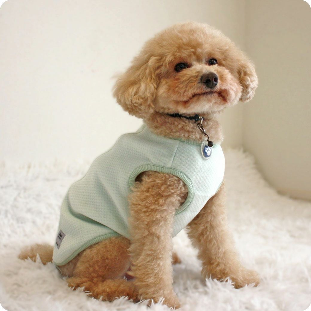 iDog UNAGE ウェルネスウェア 背中開き裏起毛タンク