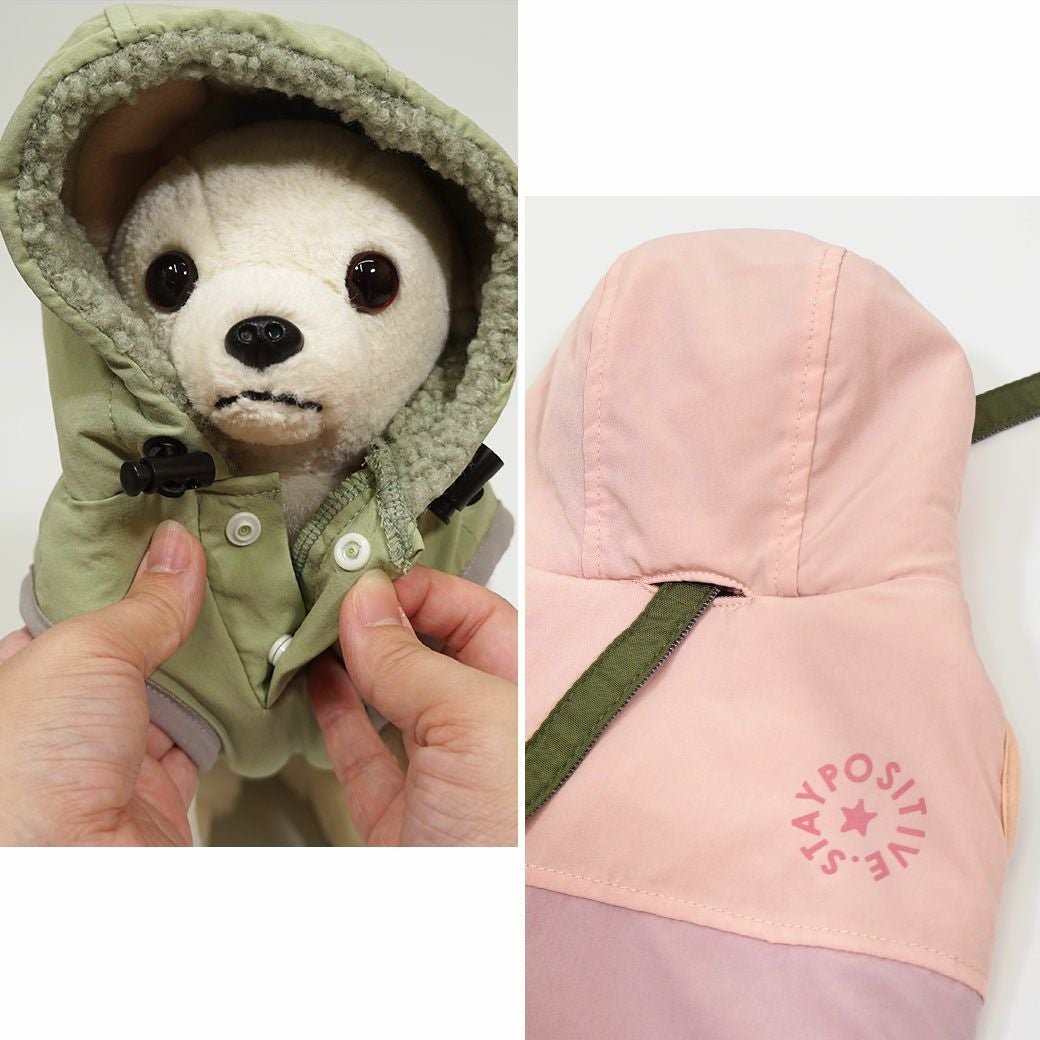 iDog SHIELD COAT ウィンドブレーカー 裏ぽか 撥水 アイドッグ-犬猫