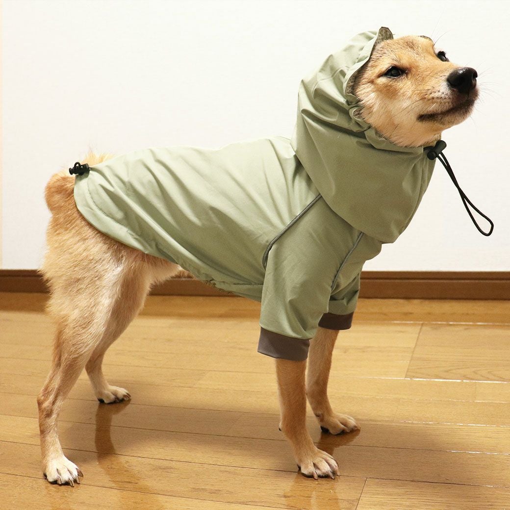 iDog STORM REACT 完全防水後開きレインジャケット-犬猫ペット用品通販