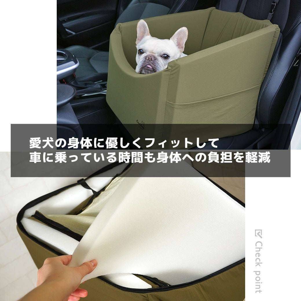IDOG&ICAT スクエアドライブベッド 防水 避難用 アイドッグ-犬猫ペット