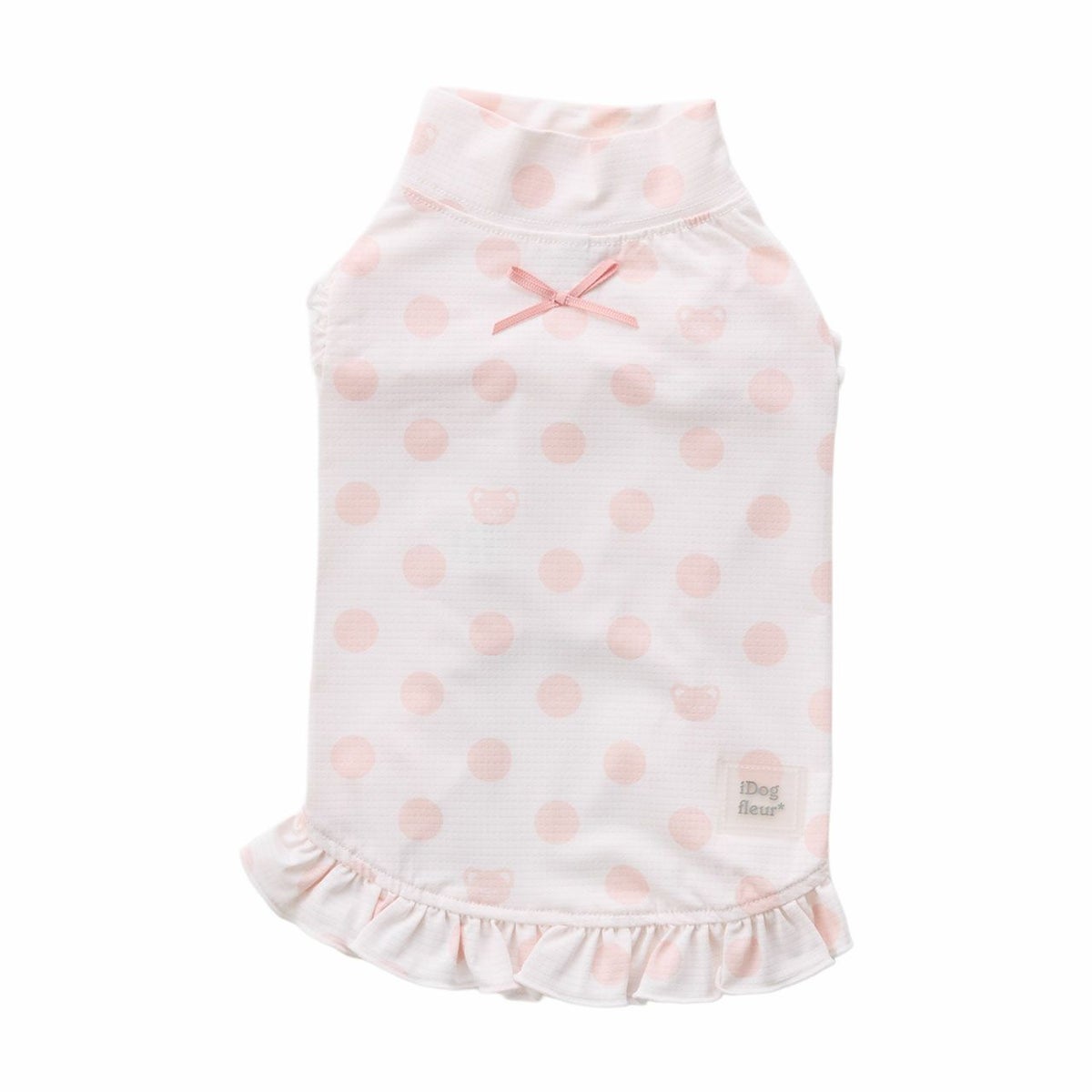 水玉くまさんピンク