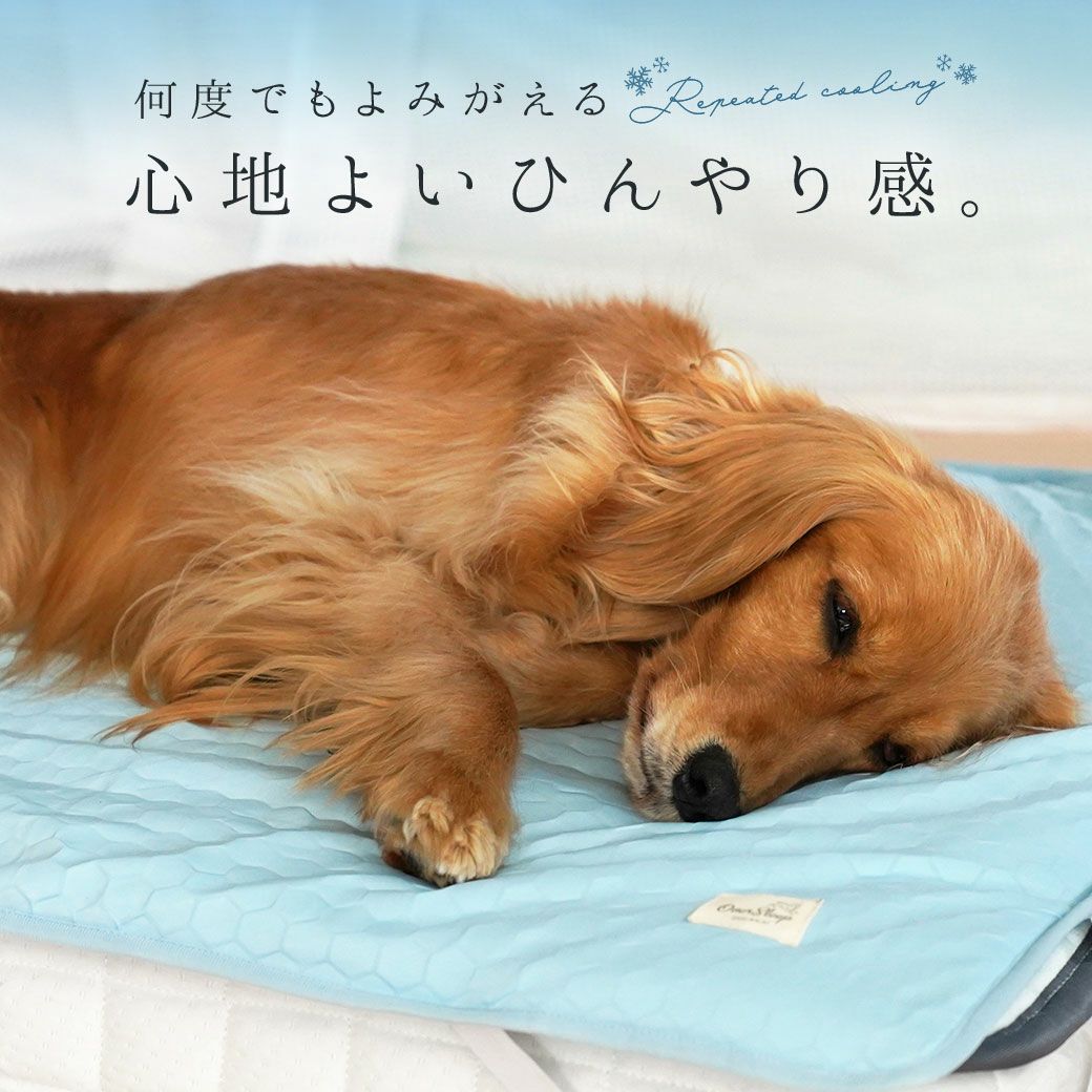 IDOG&ICAT マットレス専用ひんやり吸熱敷きパッド PCM アイドッグ-犬猫
