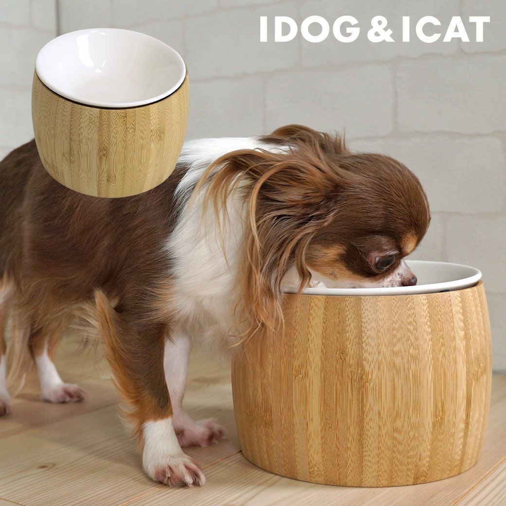 IDOG&ICAT pelpas ペルパ バンブー フードボウルスタンドセット アイ