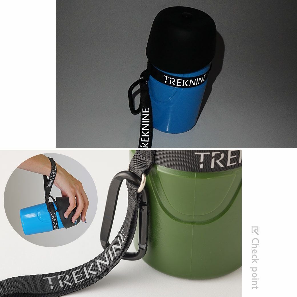 iDog TREKNINE FOLDABLE PET WATER BOTTLE 折りたたみ式給水ボトル