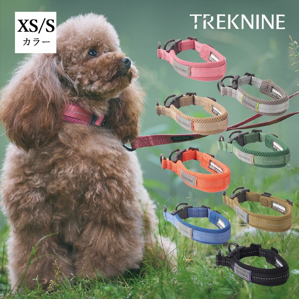 iDog TREKNINE|カラー|ダブルリングメッシュパッド XS/Sサイズ