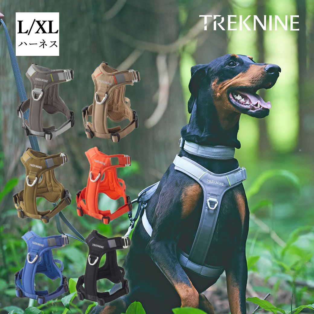 iDog TREKNINE|ハーネス|コンフォートフィット L/XLサイズ トレック