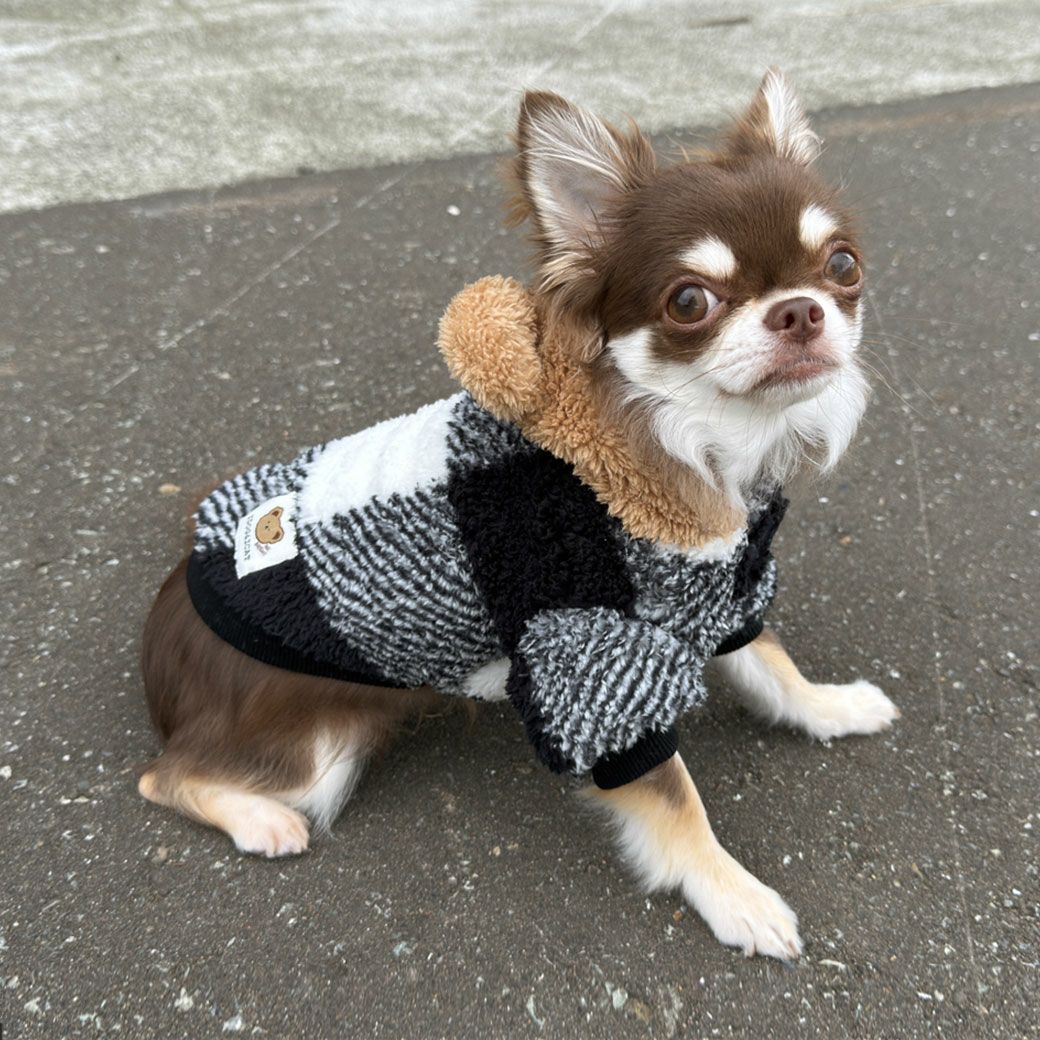 お出かけにピッタリなカジュアルパーカー