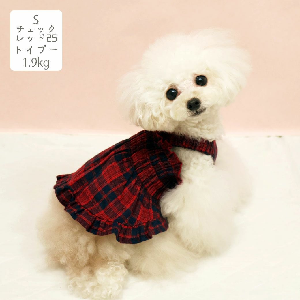 iDog fleur ギャザーフリルワンピ アイドッグ-犬猫用品通販 IDOG&ICAT