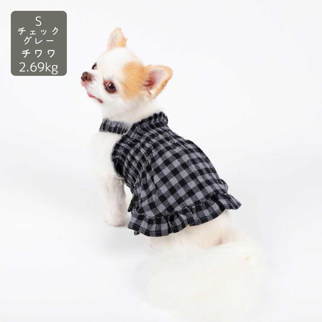 iDog fleur ギャザーフリルワンピ アイドッグ-犬猫用品通販 IDOG&ICAT
