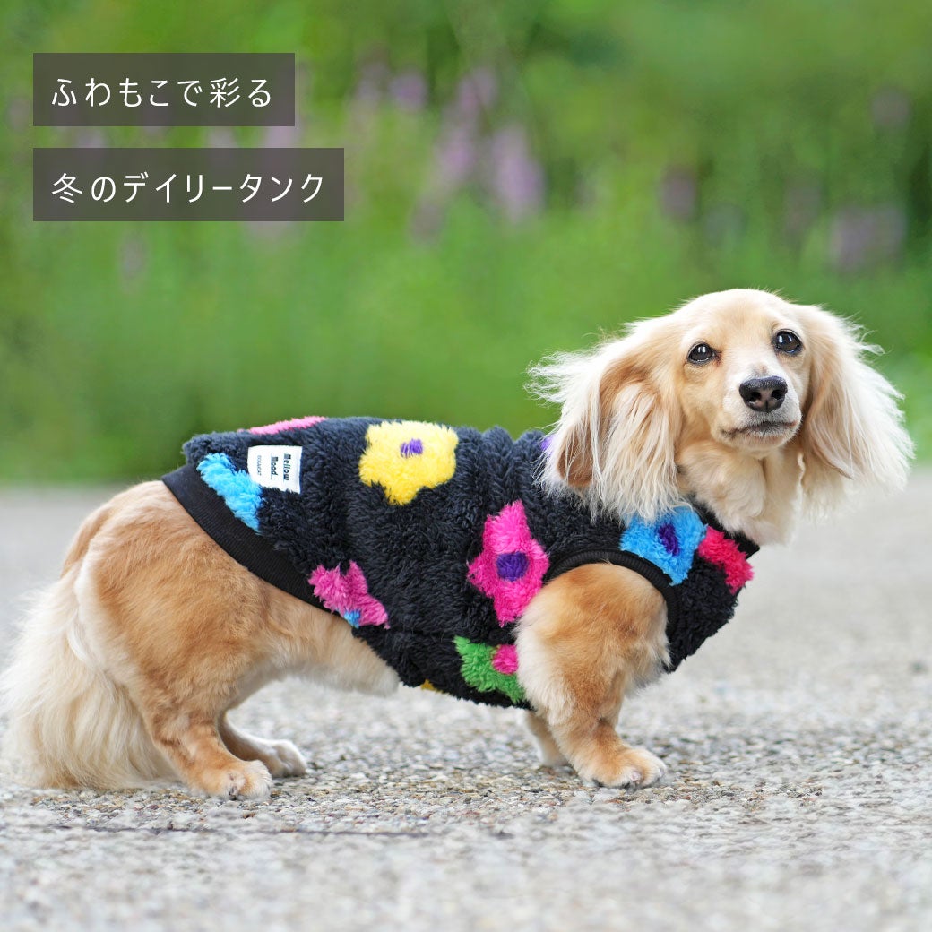 iDogふわふわパターンタンクアイドッグ