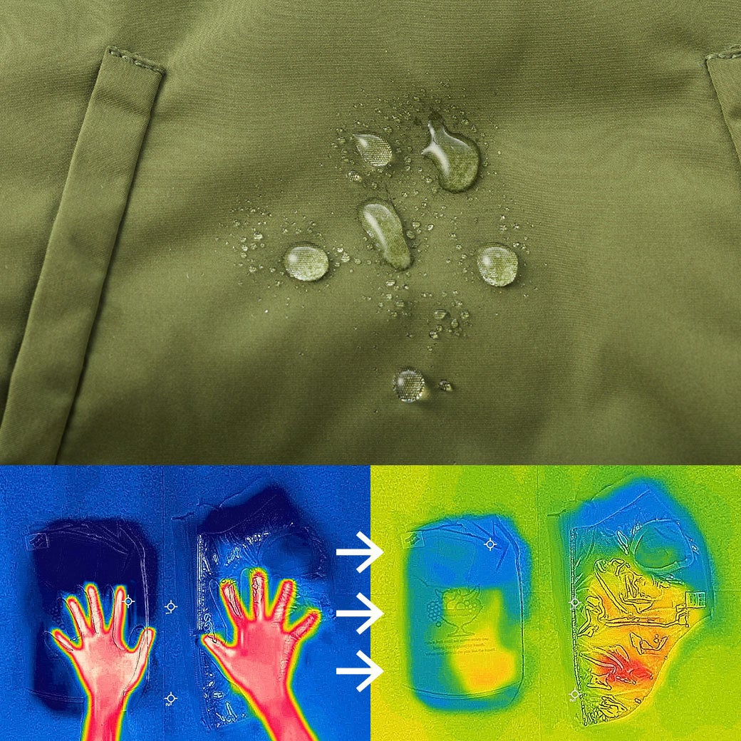 WARMREACTとSHIELDCOAT