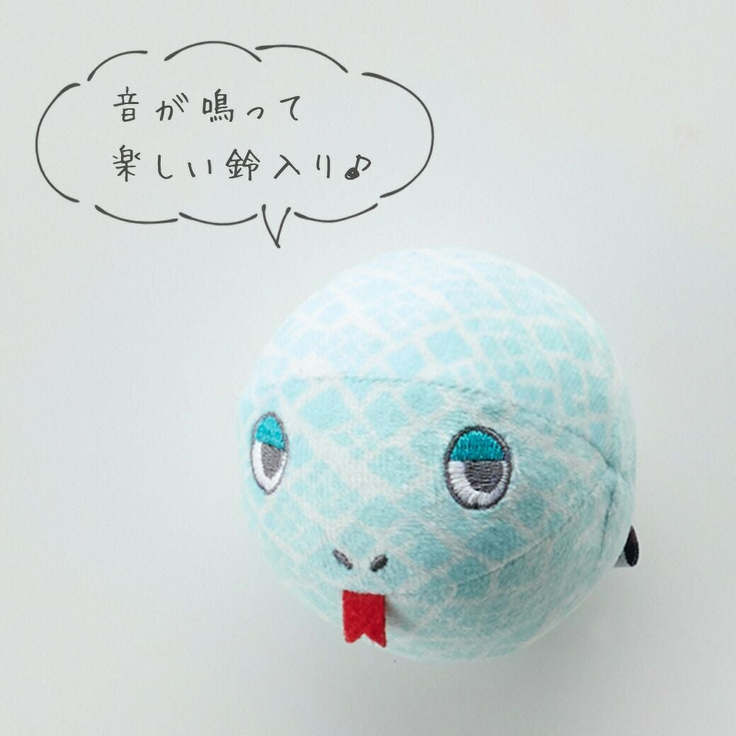 コロンと可愛い鈴入りボール