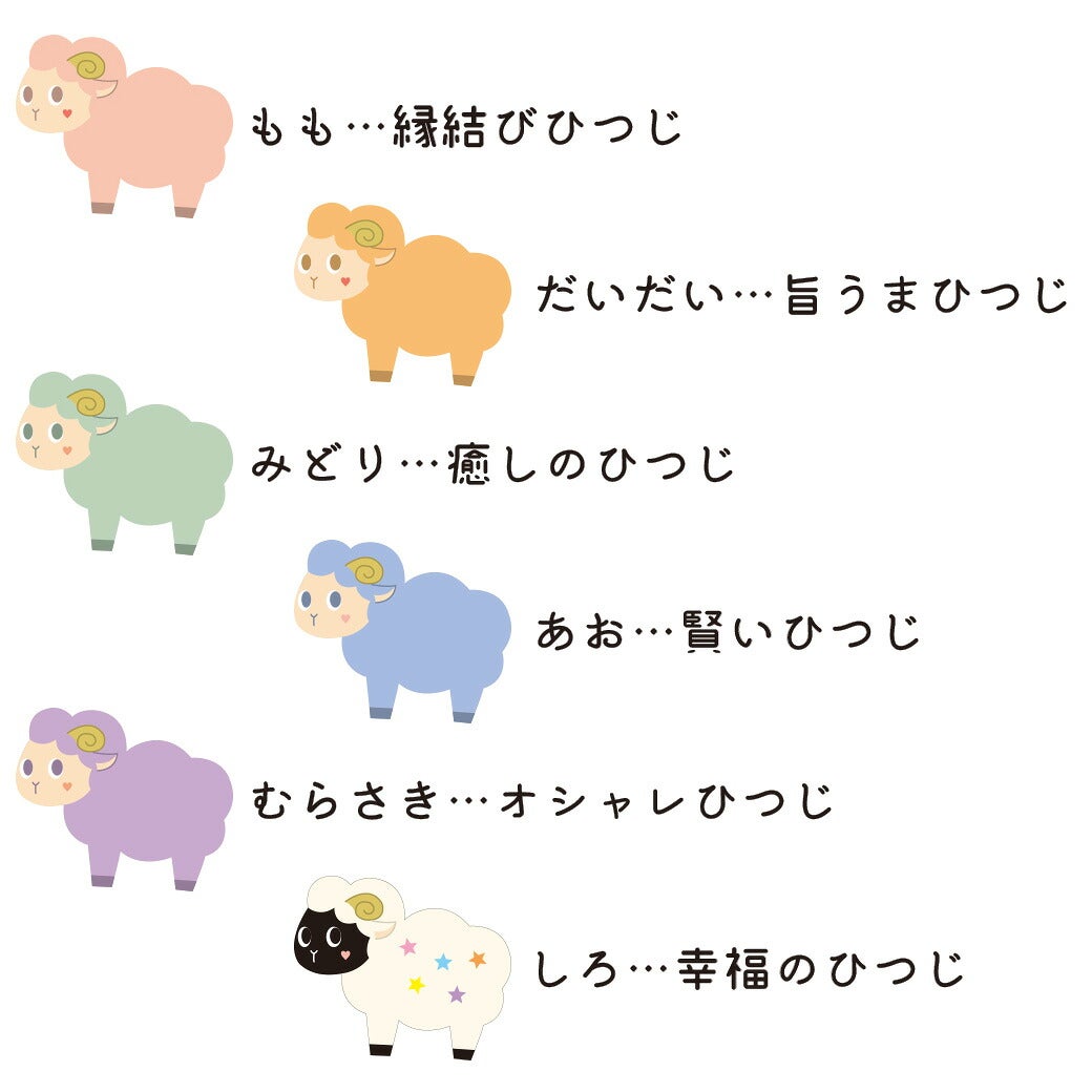 何色が出るかは開けてからのお楽しみ