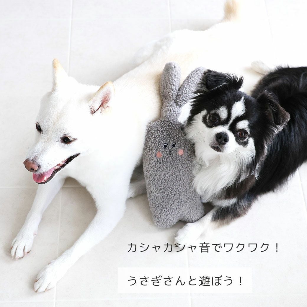 IDOG&ICAT iDog fleur ラビット カシャカシャ入り アイドッグ-犬猫用品