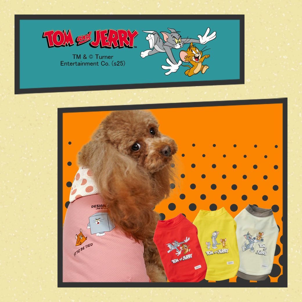 iDog COOL+MOSCAPE TOM and JERRYタンク アイドッグ-犬猫用品通販 I